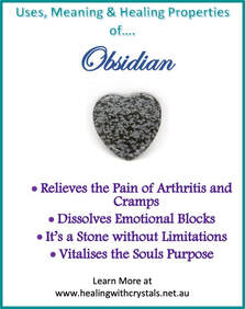 black obsidian crystal meaning