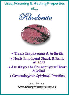 30x35MM Natural Pink Black Rhodonite Crystal Healing Reiki  Spiritual Egyptian 